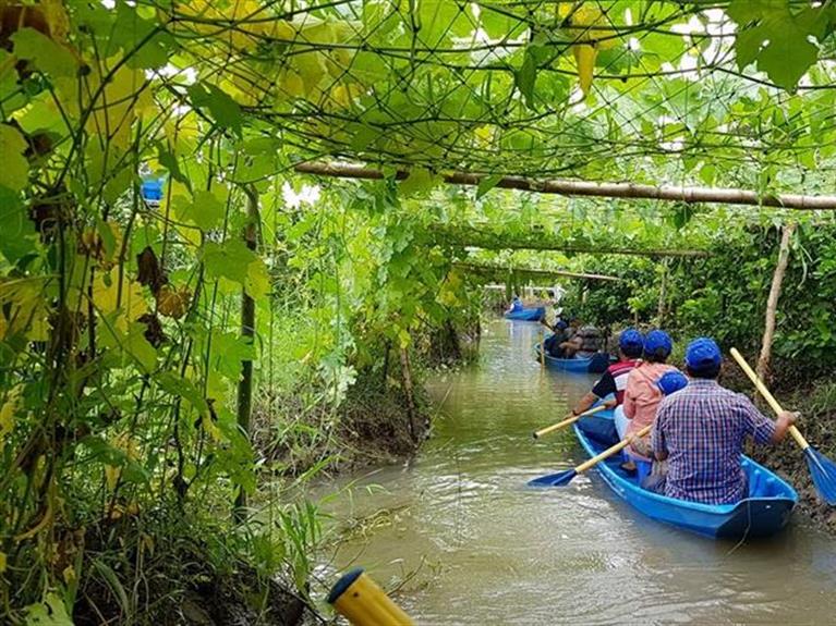 CAI RANG FLOATING MARKET – BA HIEP’S ORCHARD