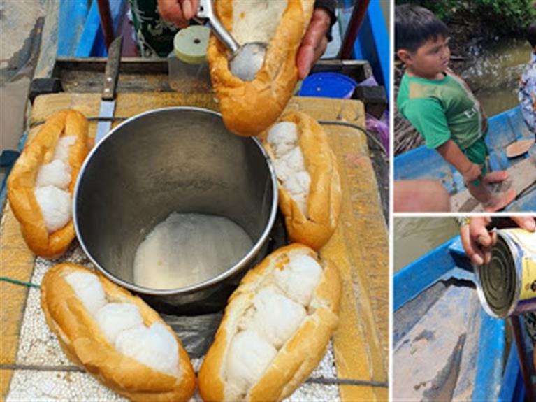 ICE DREAM BANH MI POPULAR AMONG CA MAU YOUTH