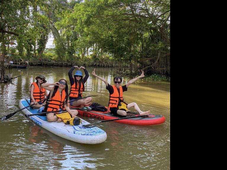 TRẢI NGHIỆM CHÈO SUP/KAYAK VÀ THAM QUAN CỒN SƠN