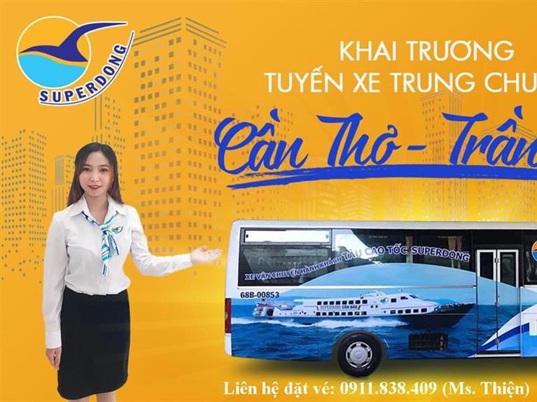 Tuyến Xe Trung Chuyển Cần Thơ - Trần Đề